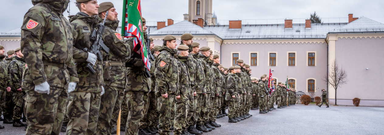 Slavnostní nástup 31. prchbo