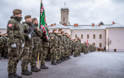 Slavnostní nástup 31. prchbo