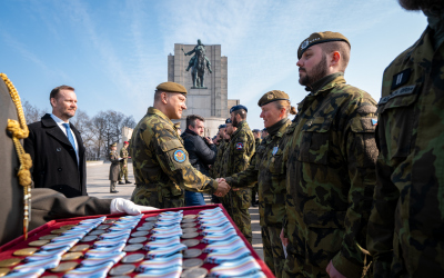 Slavnostní nástup - Vítkov