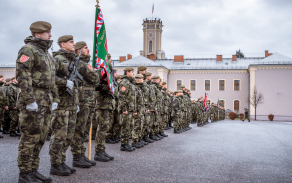 Předání funkce velitele 31. prchbo
