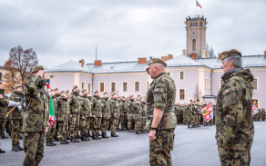 Předání funkce velitele 31. prchbo