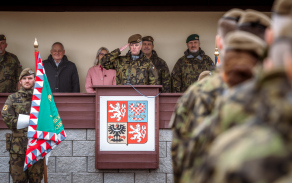 Předání funkce velitele 31. prchbo