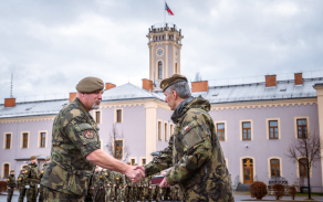 Předání funkce velitele 31. prchbo