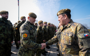 Slavnostní nástup na Vítkově