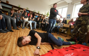 Stabilizovaná poloha je celkem pohodlná